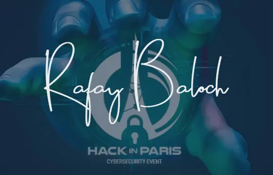 Rafay Baloch on Cutting Edge Browser Security at Hack in Paris 2023